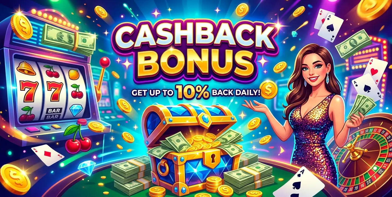 Jackpot city casino Cashback Bonus